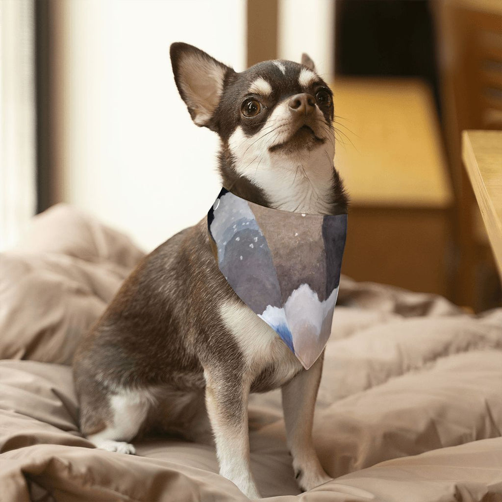 Sebastian & Clementine Reaching Waves Pet Cotton Bandana