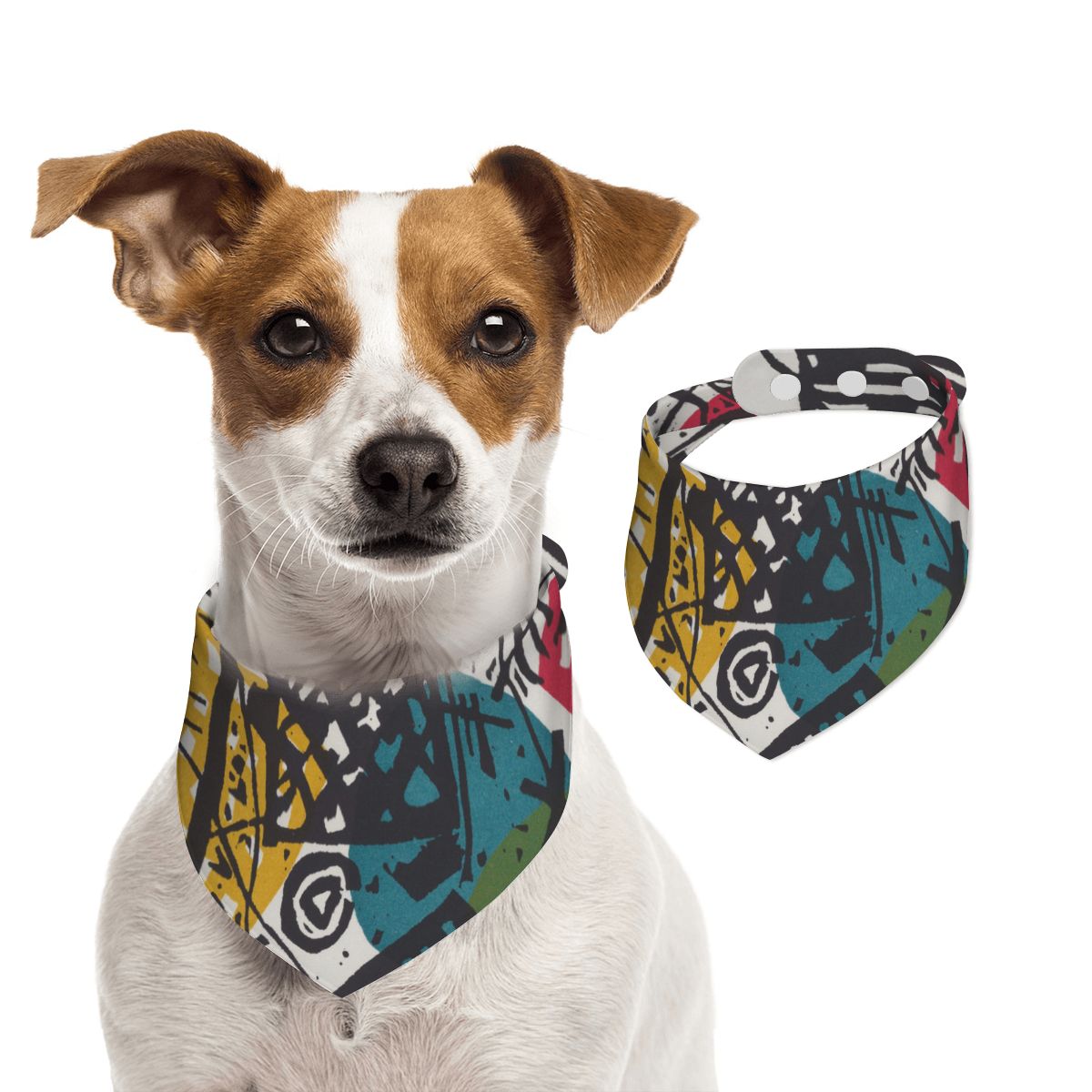 Sebastian & Clementine Small Worlds V Pet Cotton Bandana