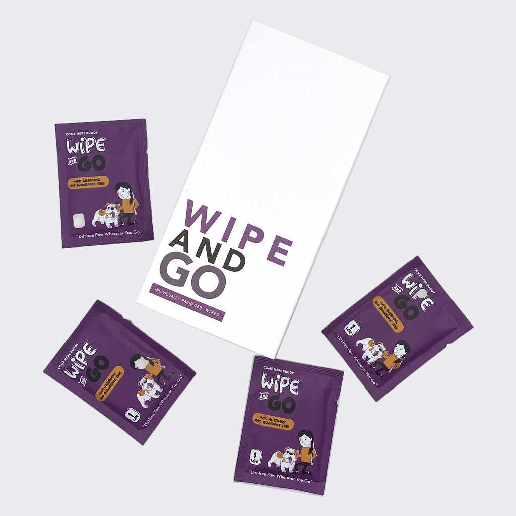 Come Here Buddy Wipe and Go Pet Wipes