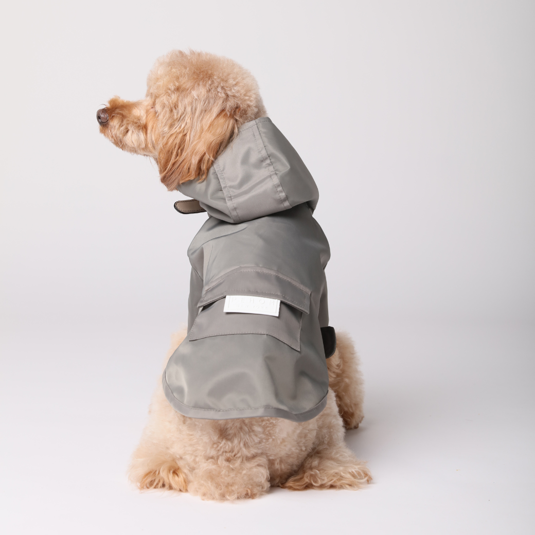 Pehom | Bowery Raincoat - Gray