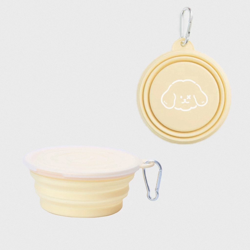 Milou & Lumi Single Foldable Pet Travel Bowl