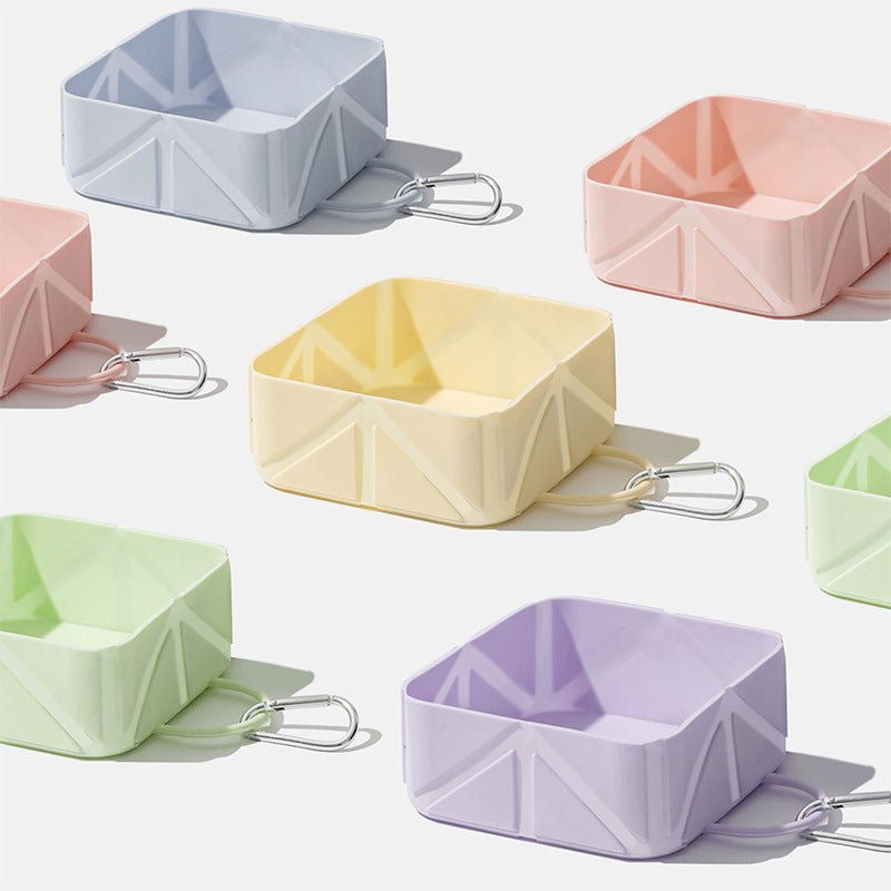 Pet Outing Folding Travel Bowl - Dogs and Cats