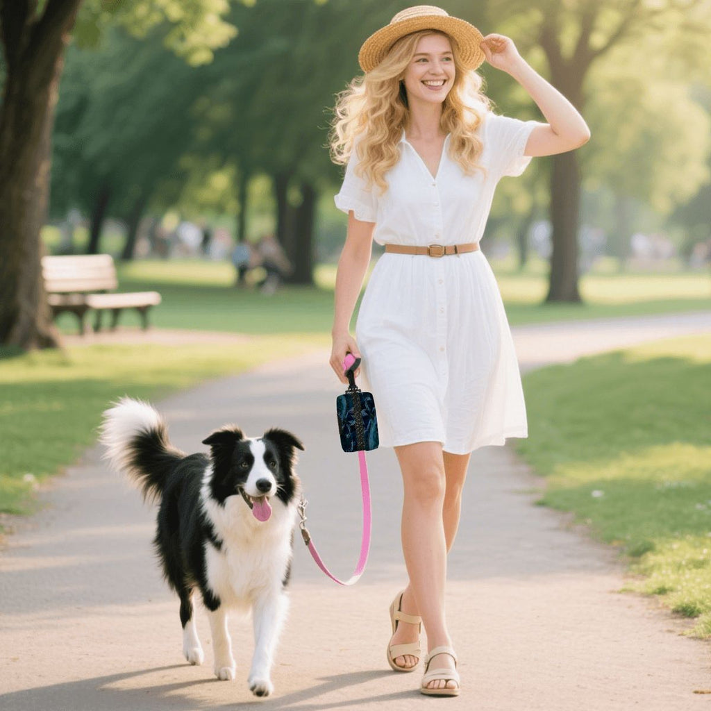 Sebastian & Clementine After-Glow Dog Poop Bag Holder