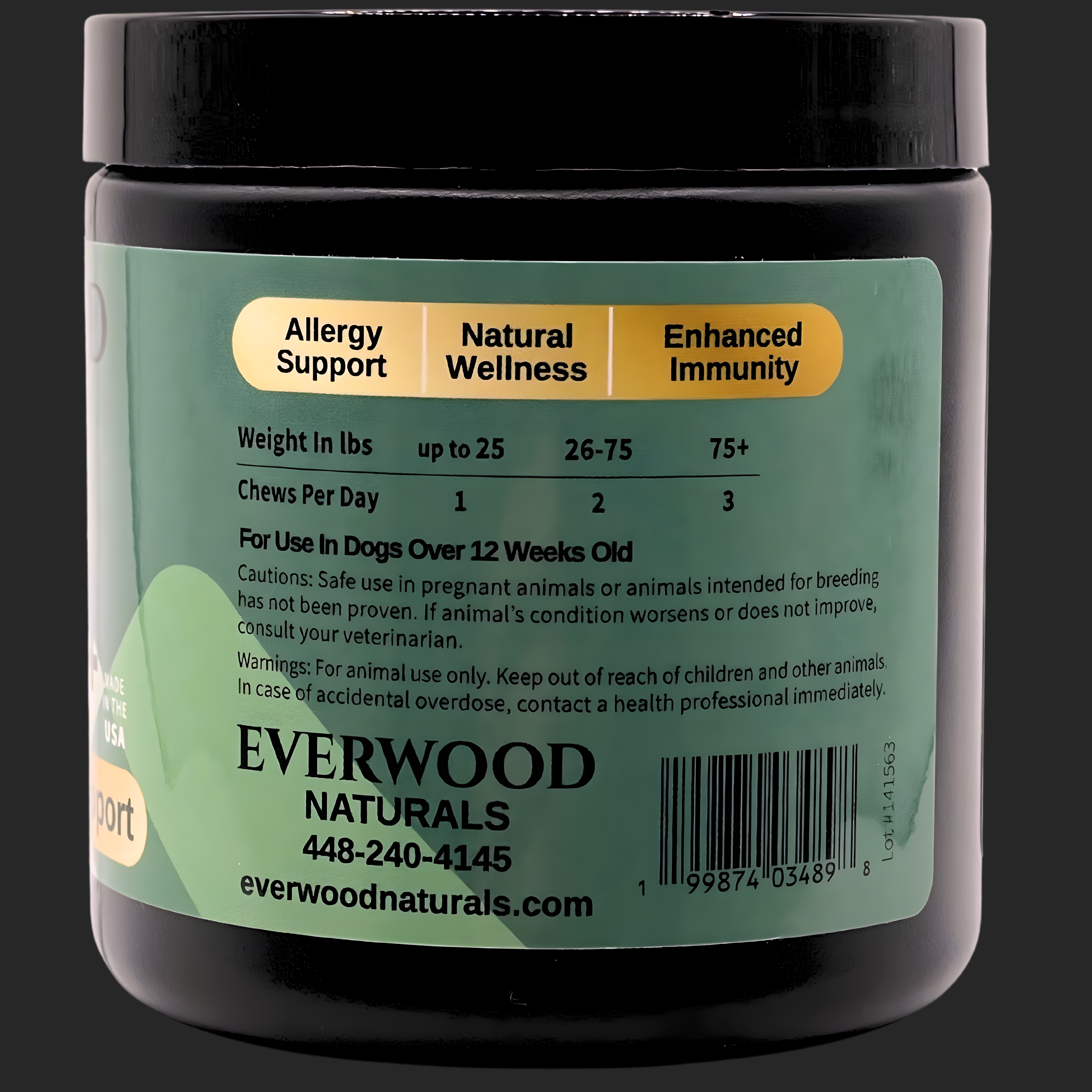 Everwood Naturals Allergy, Gut, & Immunity