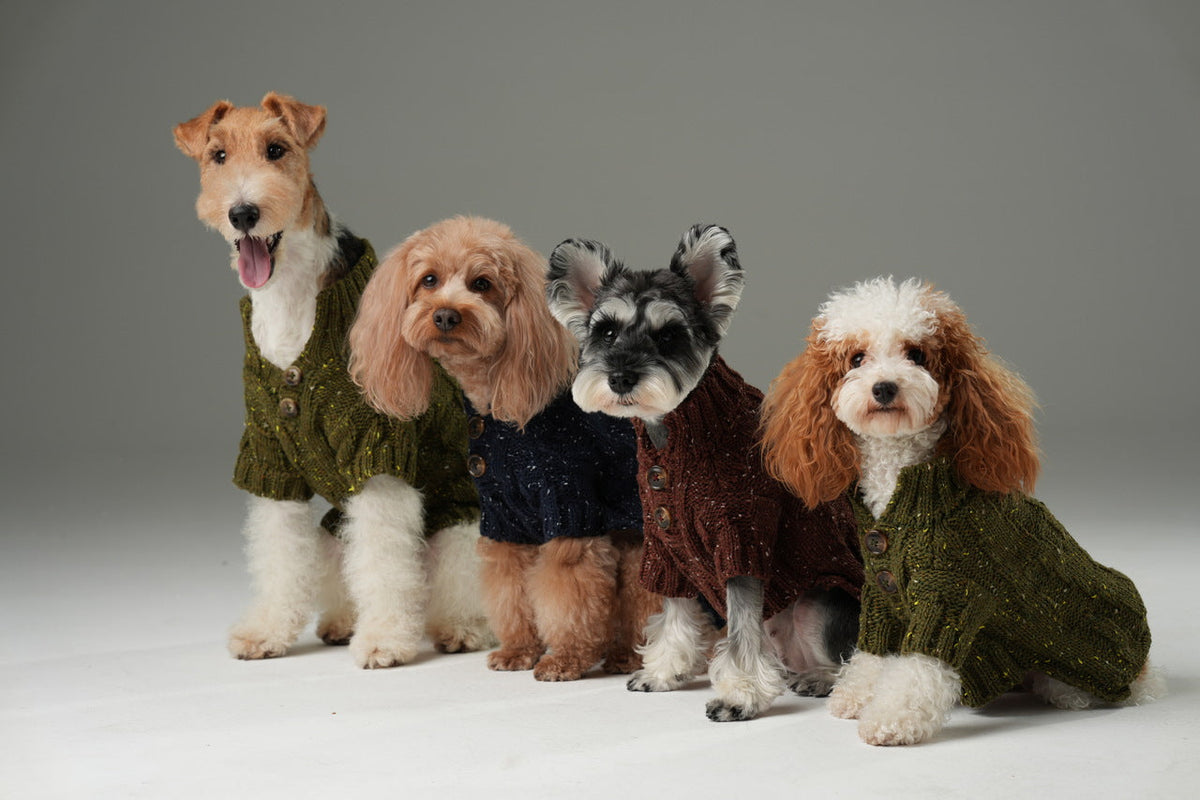 Pehom | Glacier Pet Sweater - Burgundy