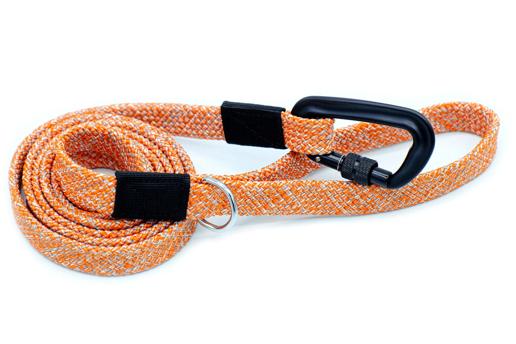 Euro-Dog Mountain Flat Weave Climbing Rope Dog Leash