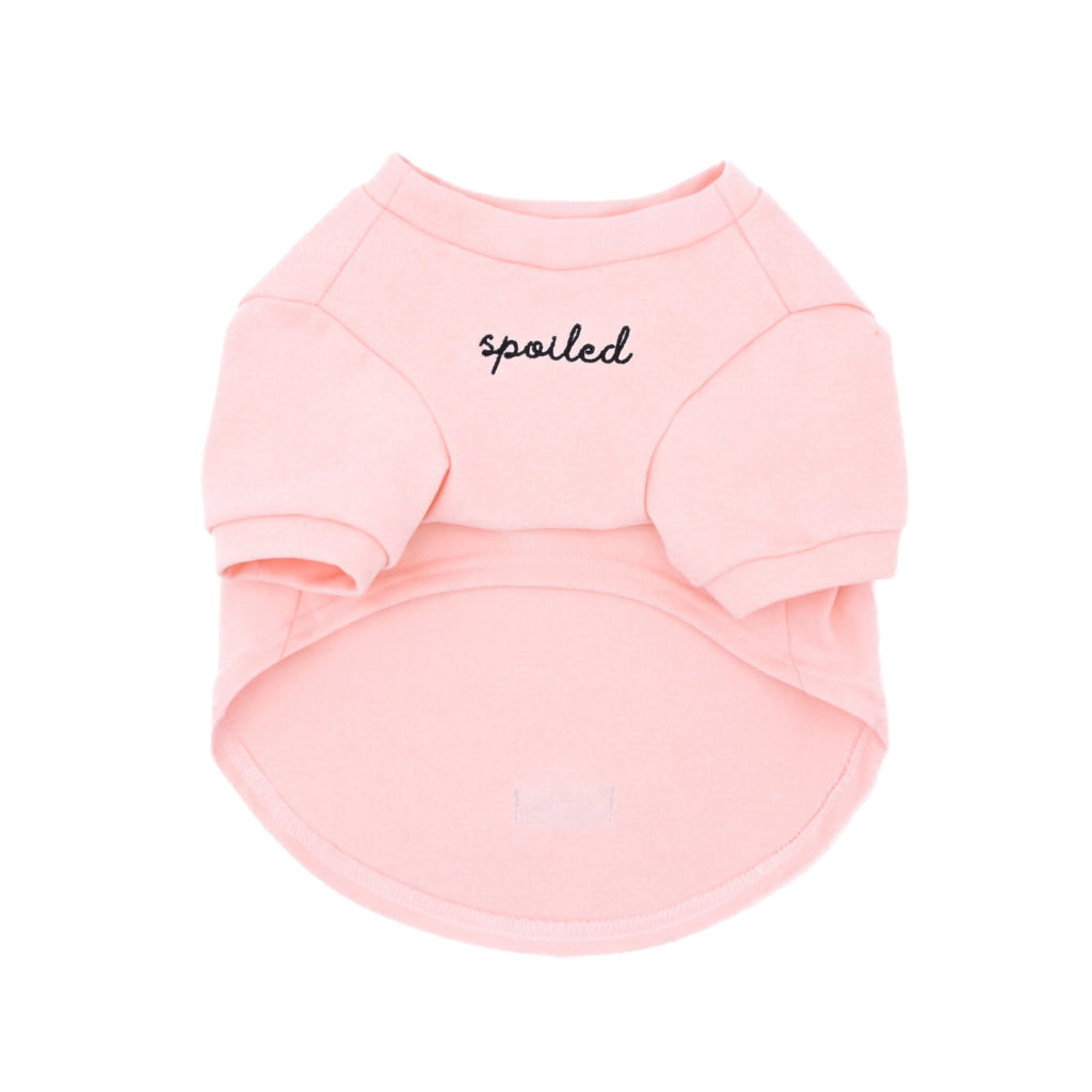 Fur Elise Mock Neck Shirt - Blush