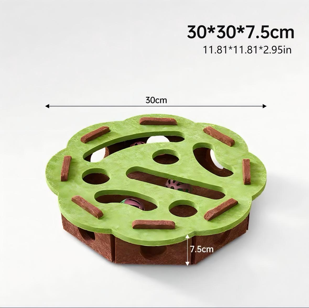 Interactive Cat Puzzle Toy With Maze