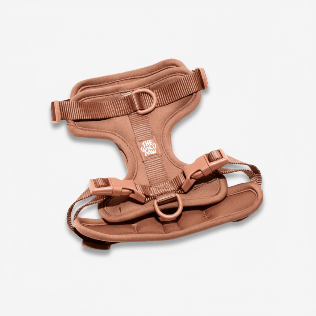 The Wild Paw Cafe Creme AdventurePro Harness