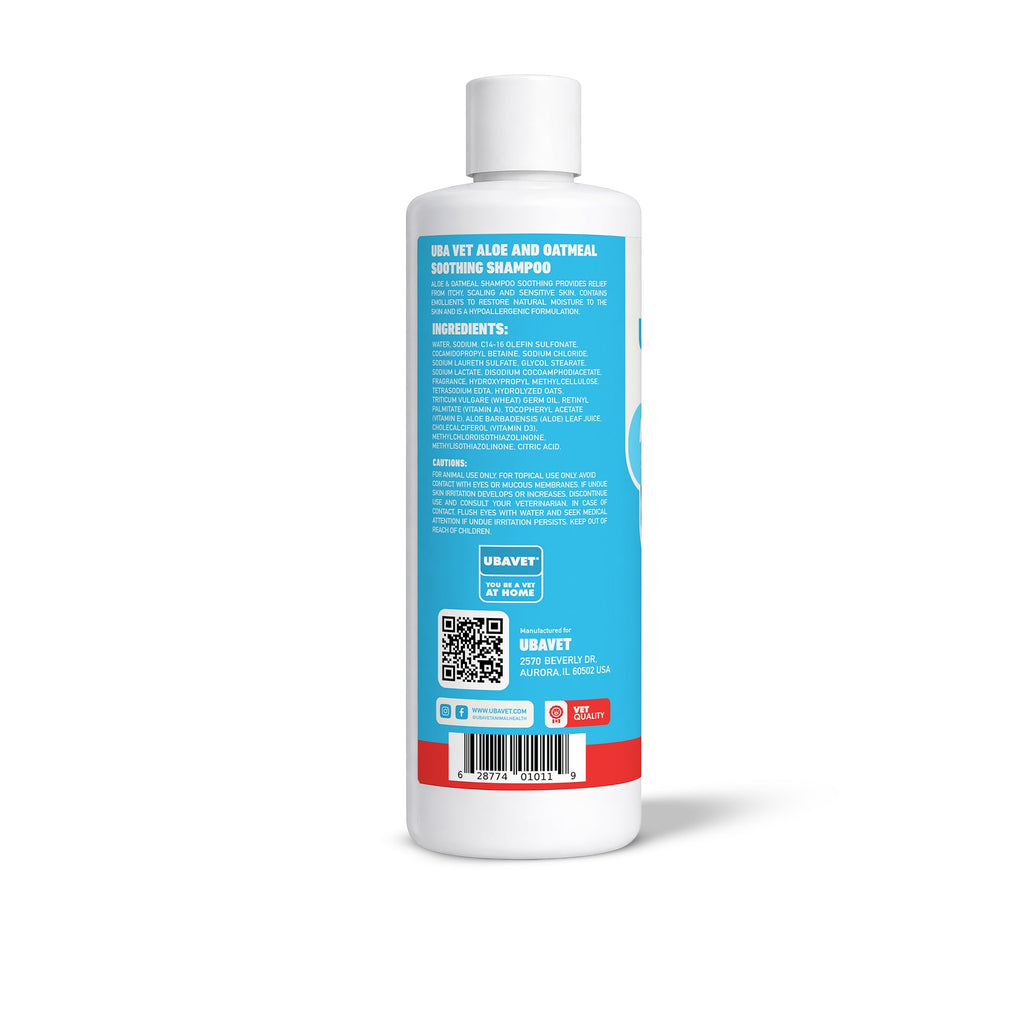 UBAVET Aloe & Oatmeal Conditioner for Dogs & Cats