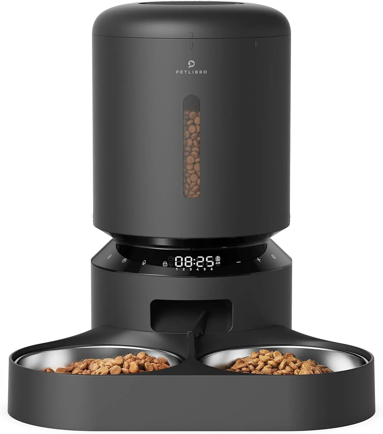 Automatic Cat Feeder with Timer for 2 Cats | Smart Dry Food Dispenser