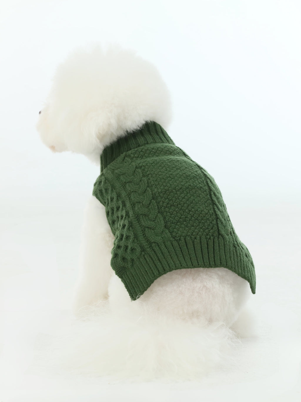 Pehom | Pet Sweater Vest - Green