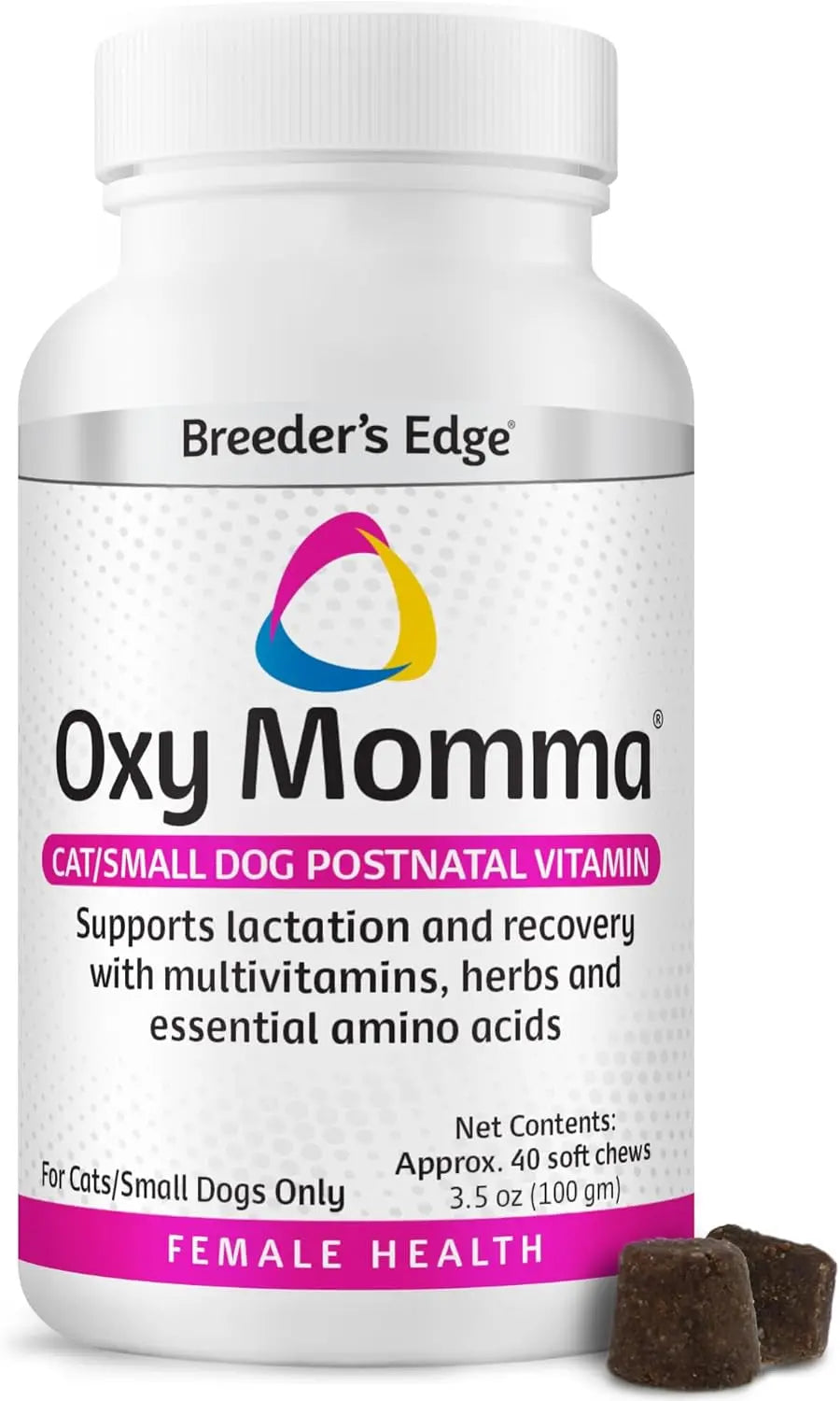 Postnatal Soft Chews for Lactating Dogs & Cats, Breeder Support