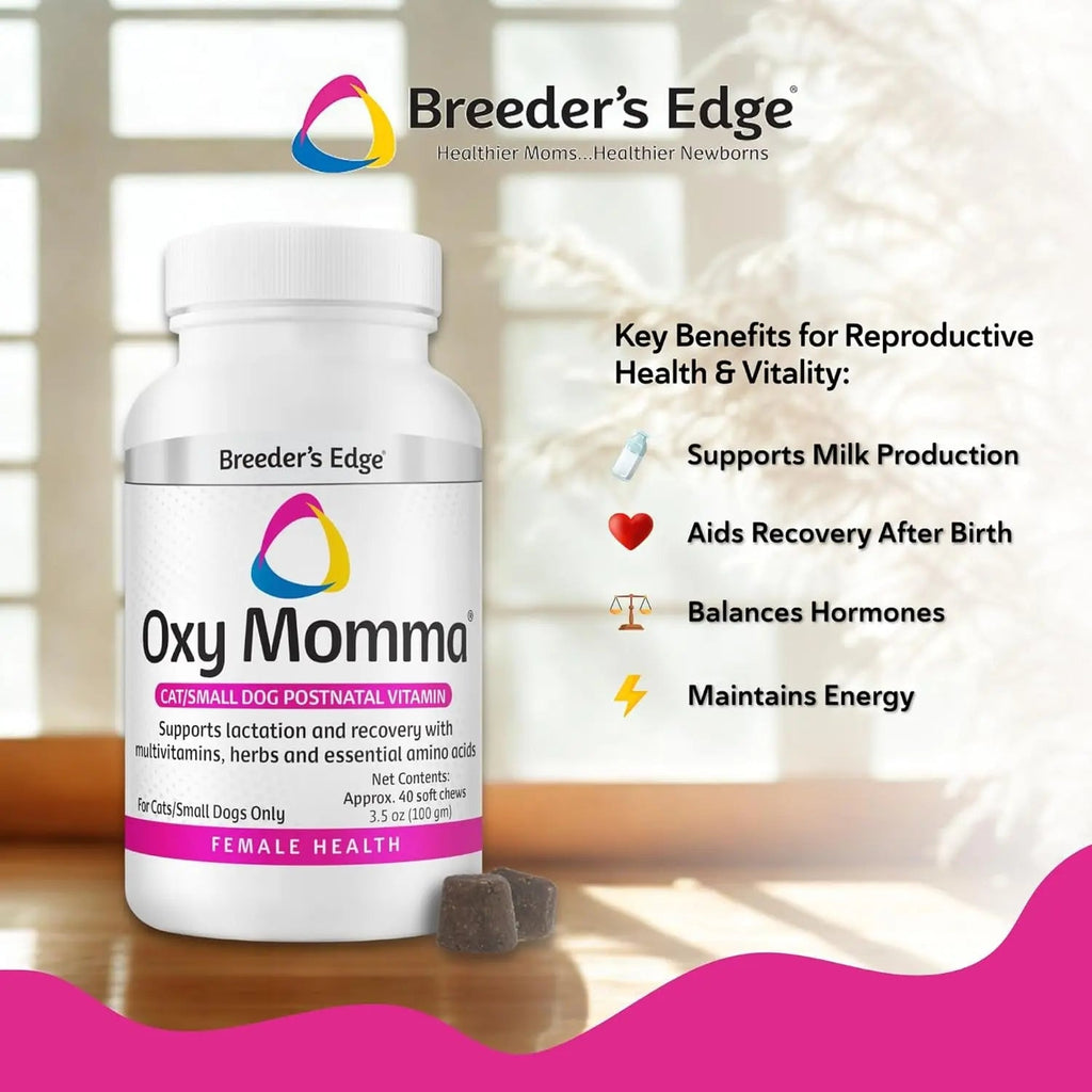 Postnatal Soft Chews for Lactating Dogs & Cats, Breeder Support