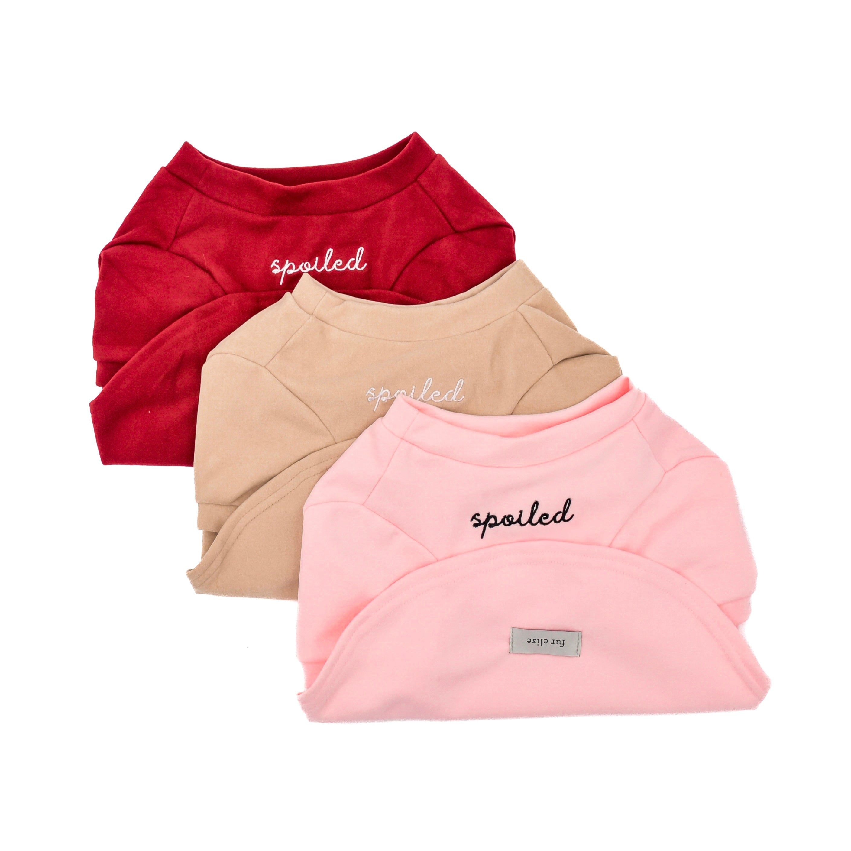 Fur Elise Mock Neck Shirt - Blush