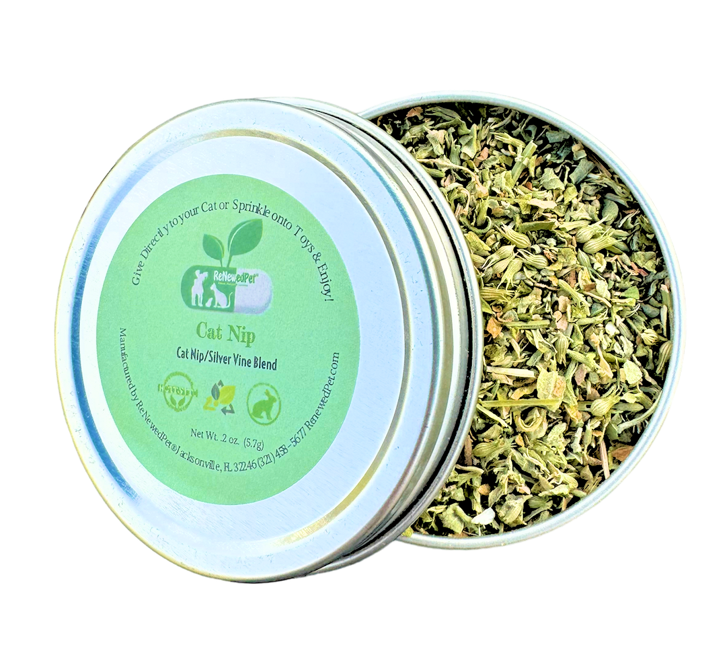 ReNewedPet® Organic Catnip - Silver Vine Mix