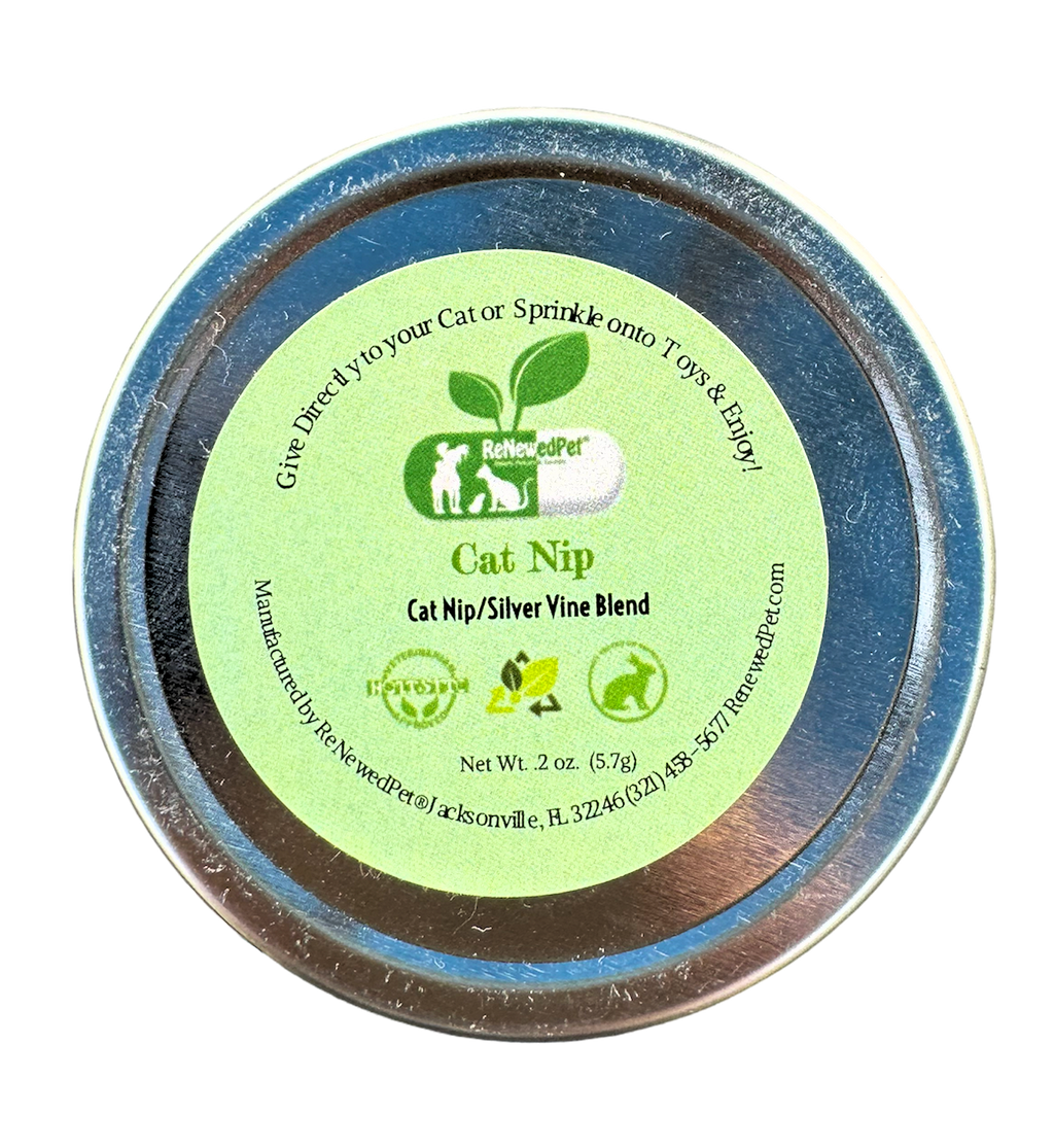 ReNewedPet® Organic Catnip - Silver Vine Mix