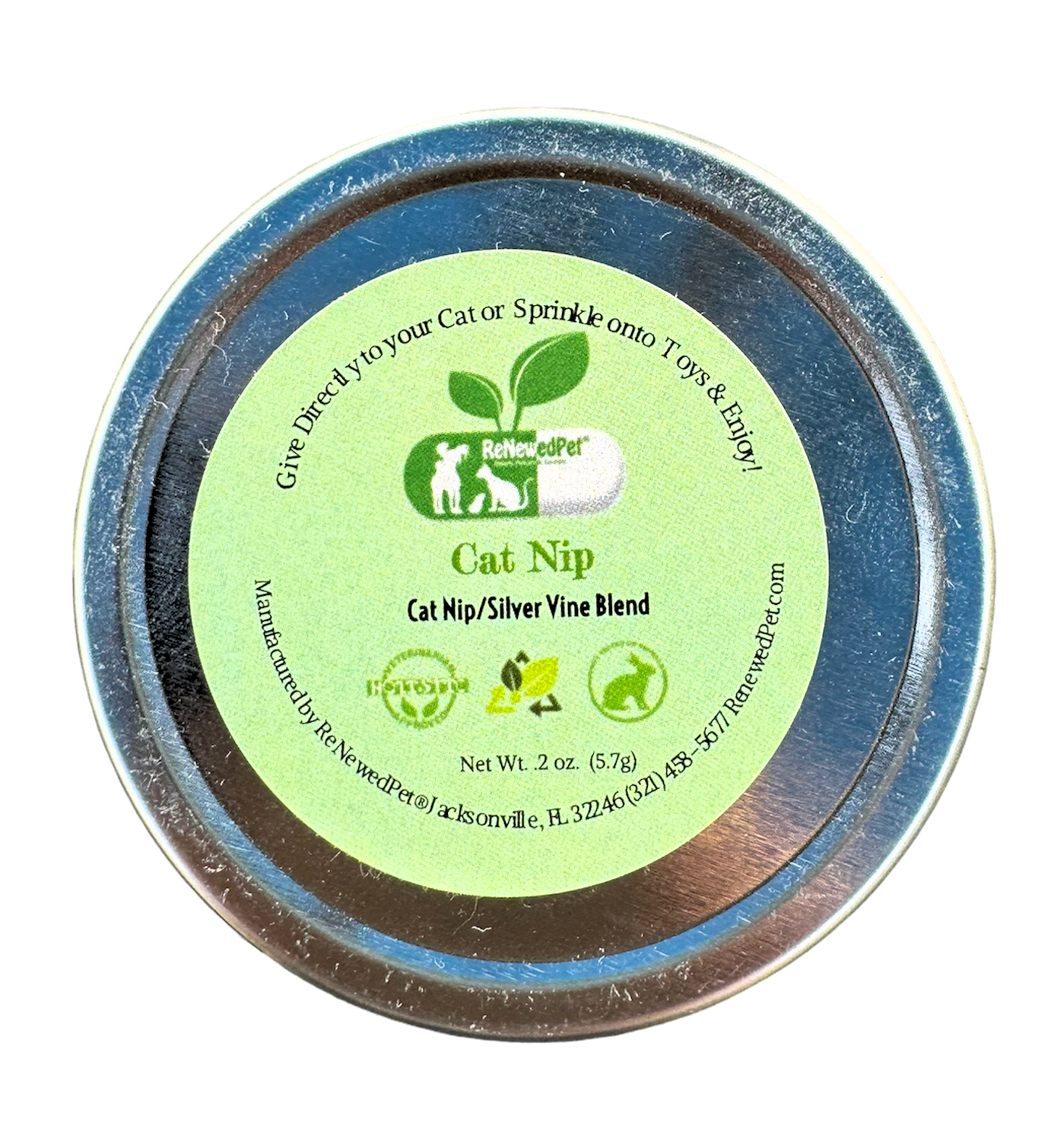 ReNewedPet® Organic Catnip - Silver Vine Mix