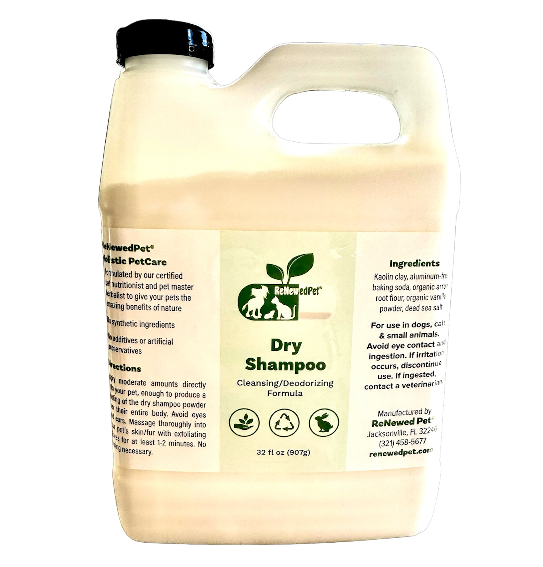 ReNewedPet® 4-All Pets Dry Shampoo