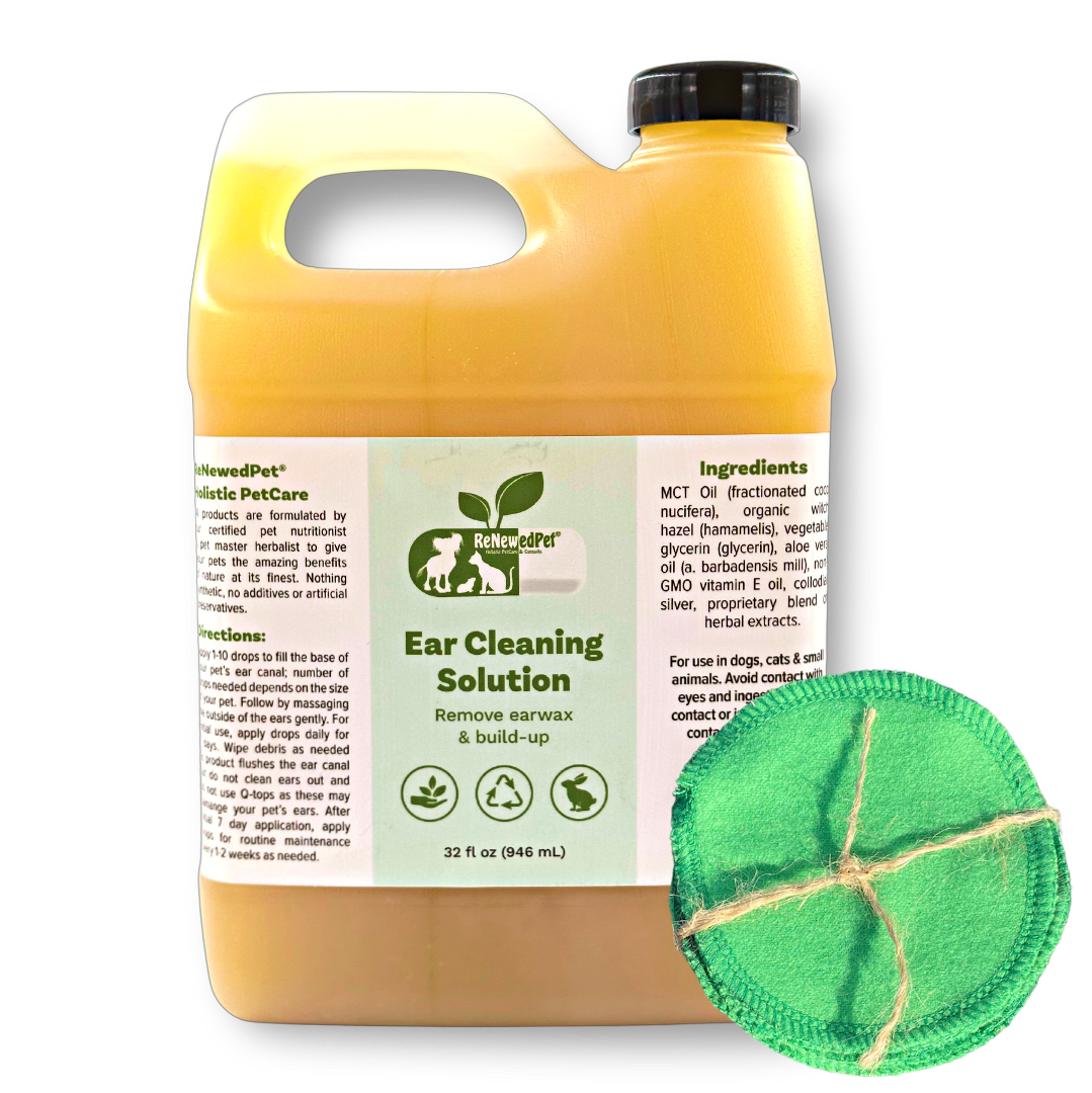 ReNewedPet®  4-All Pets Ear Cleaning Drops