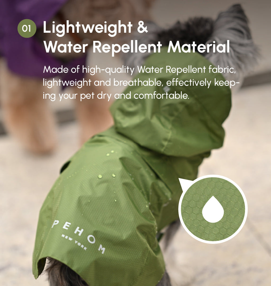 Capsule Raincoat - Purple