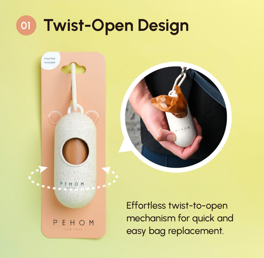 Pehom | Poop Dispenser & Bags