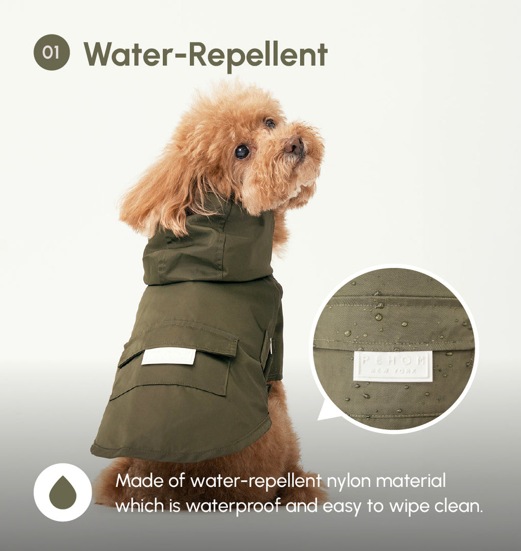 Pehom | Bowery Raincoat - Green