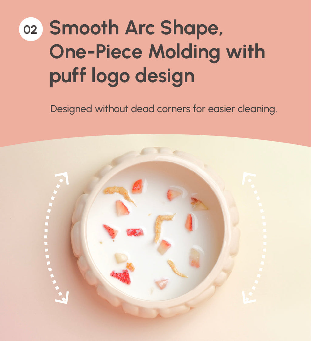 Pehom | Puff Pet Bowl - Gradient Caramel