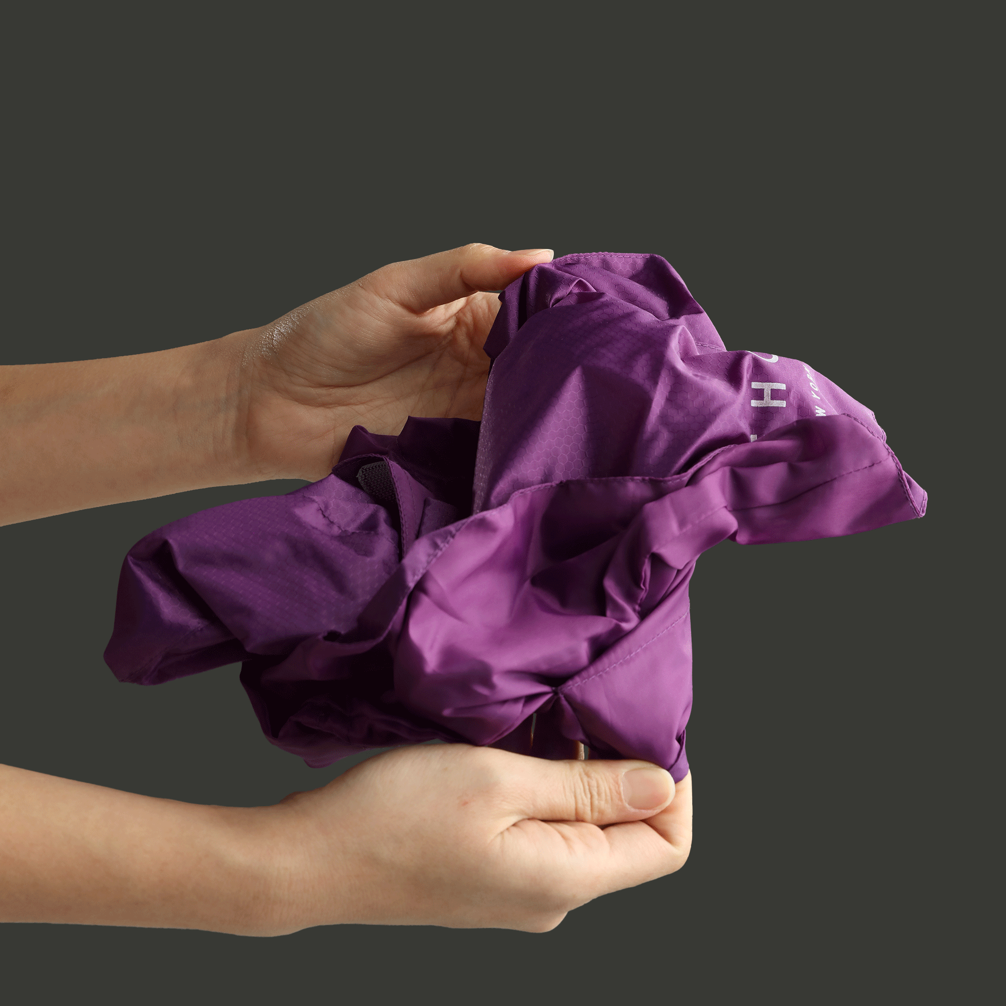 Capsule Raincoat - Purple