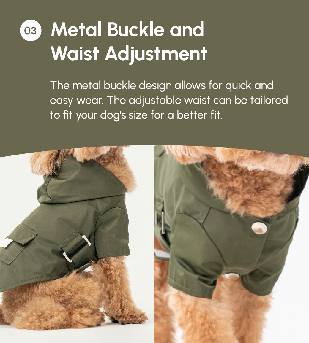 Pehom | Bowery Raincoat - Green