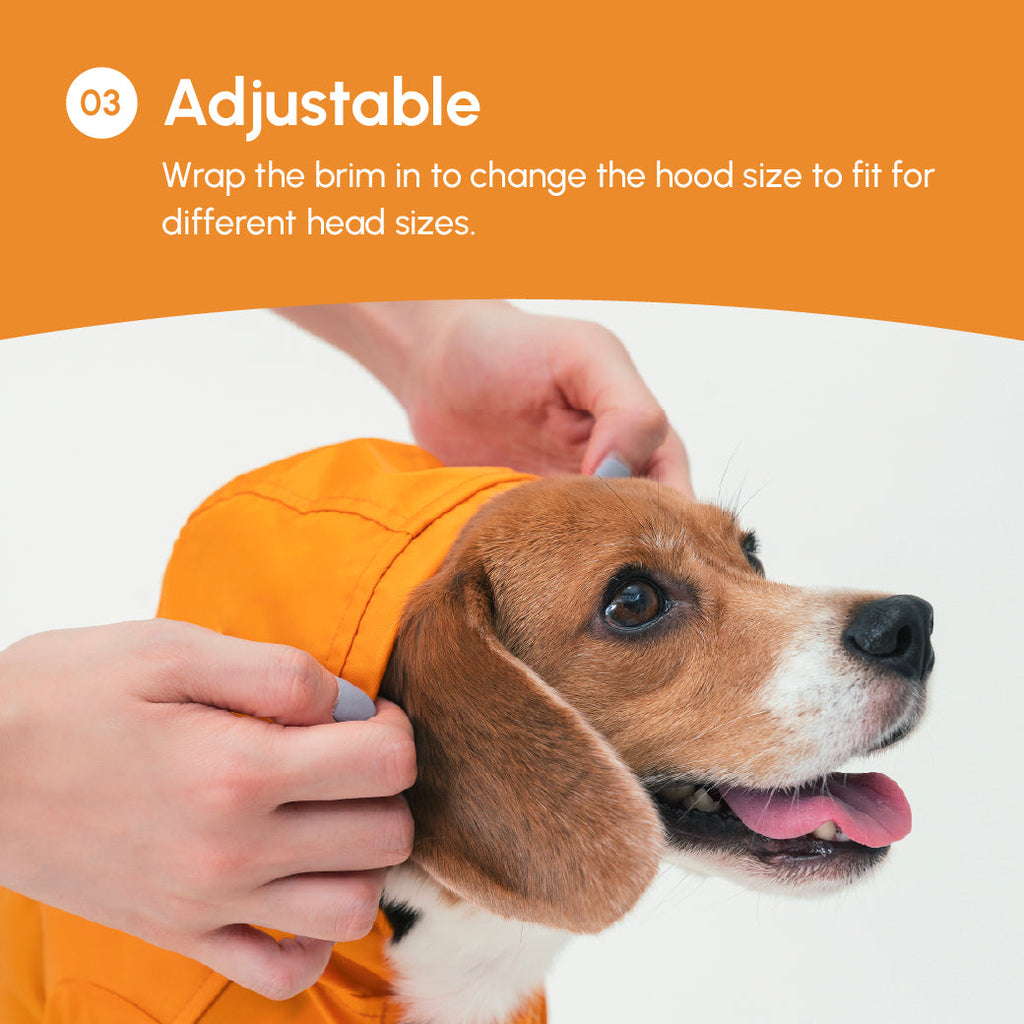 Pehom | Tribeca Adjustable Velcro Raincoat - Egg Yolk
