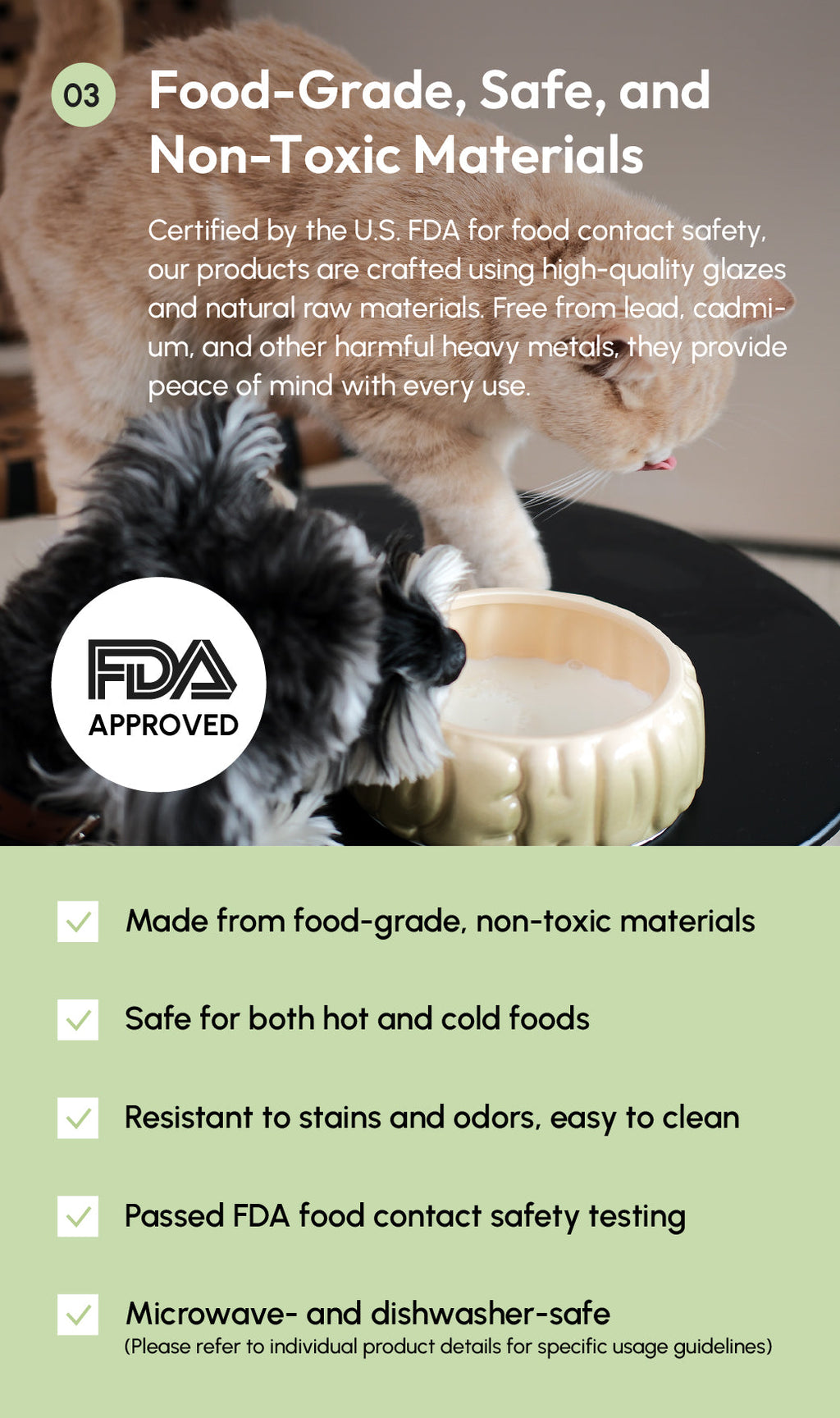 Pehom | Puff Pet Bowl - Gradient Olive