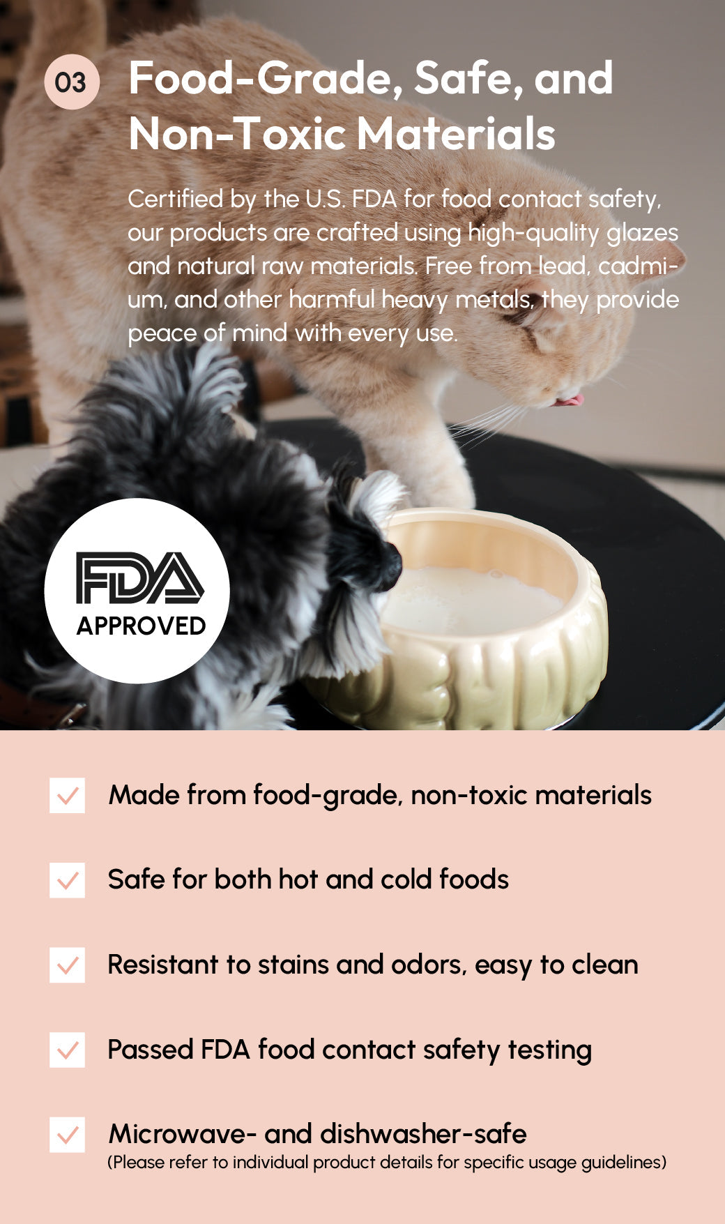 Pehom | Puff Pet Bowl - Gradient Caramel