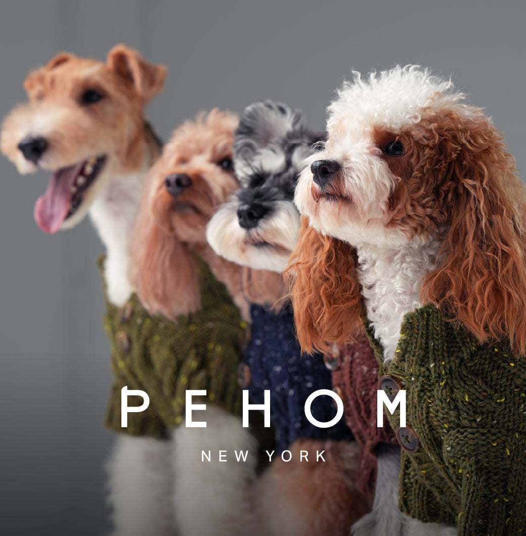 Pehom | Glacier Pet Sweater - Burgundy
