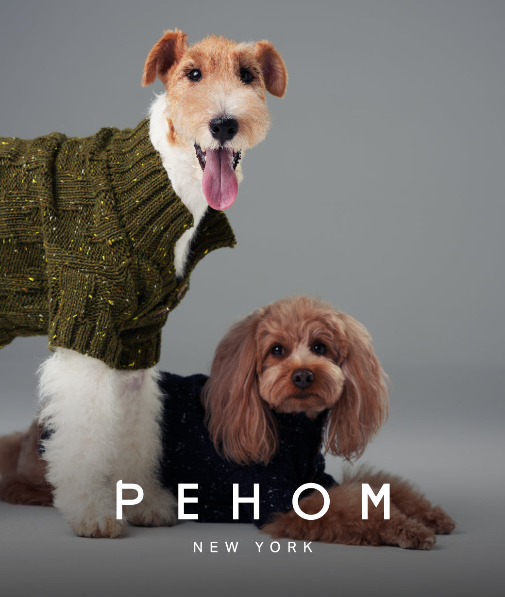 Pehom | Glacier Pet Sweater - Olive Green