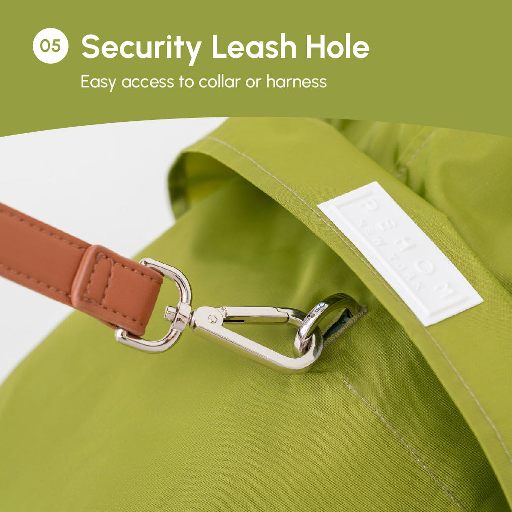 Pehom | Tribeca Adjustable Velcro Raincoat - Olive
