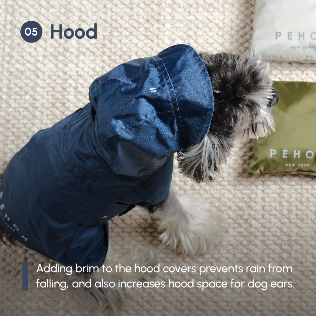 Pehom | Capsule Raincoat - Blue