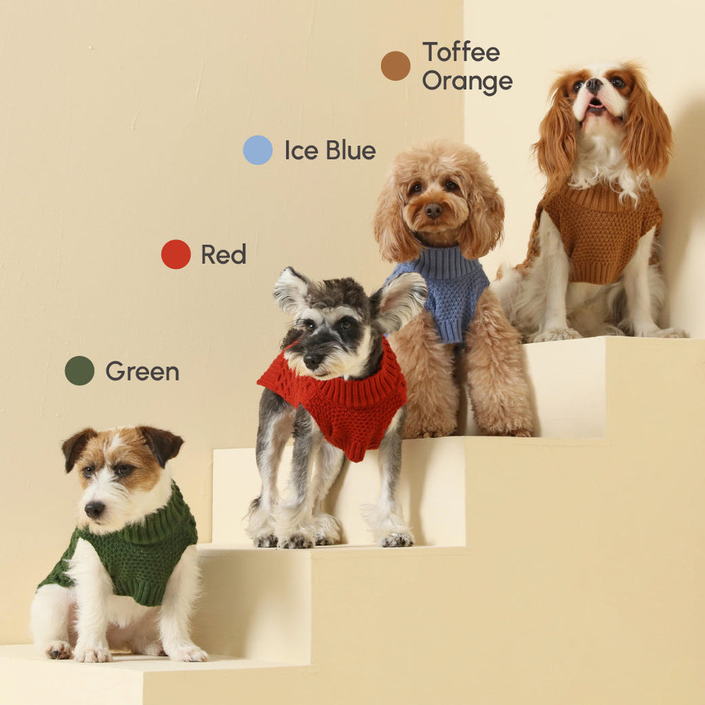 Pehom | Pet Sweater Vest - Toffee Orange