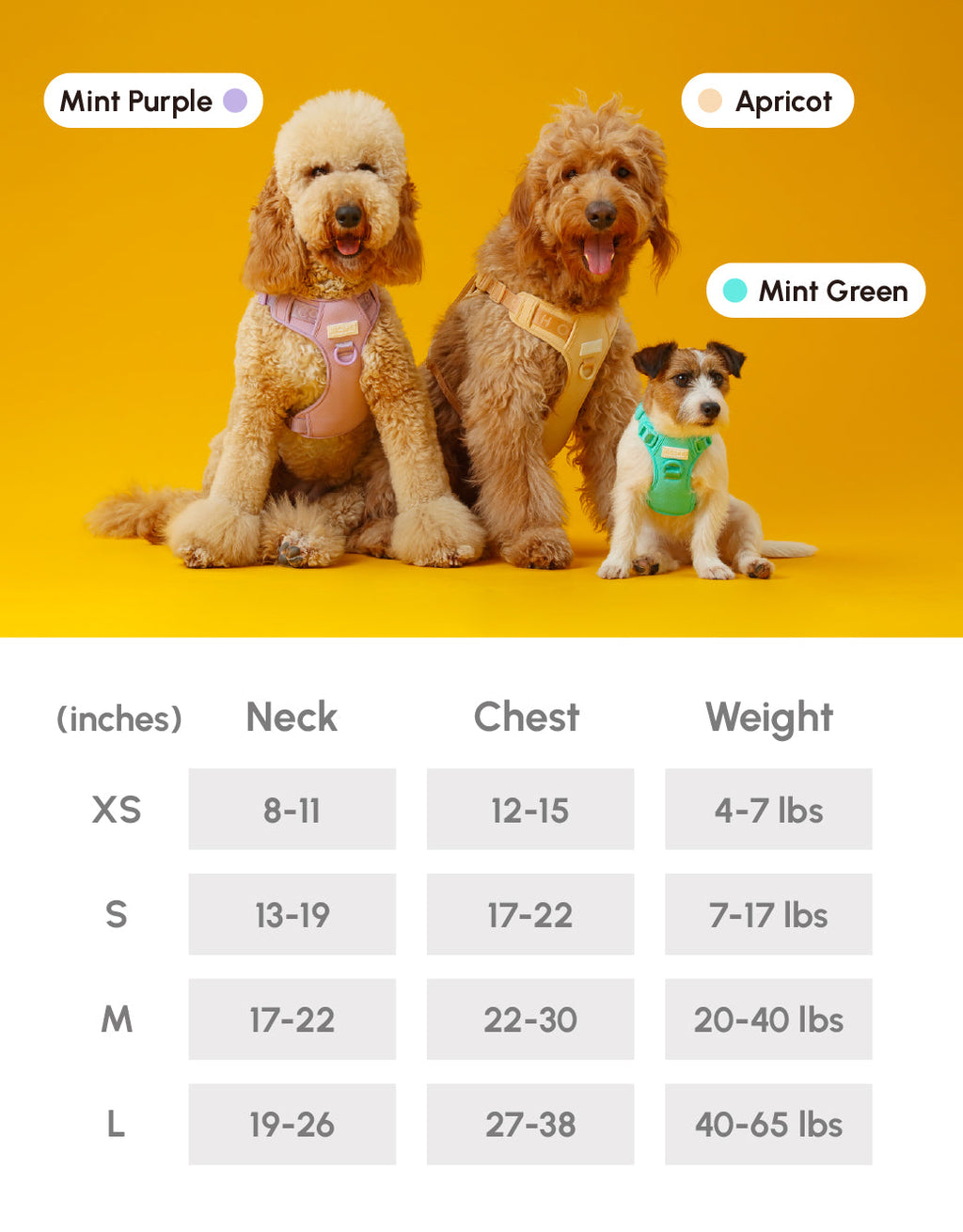 Pehom | No Pull Active Pet Harness - Apricot