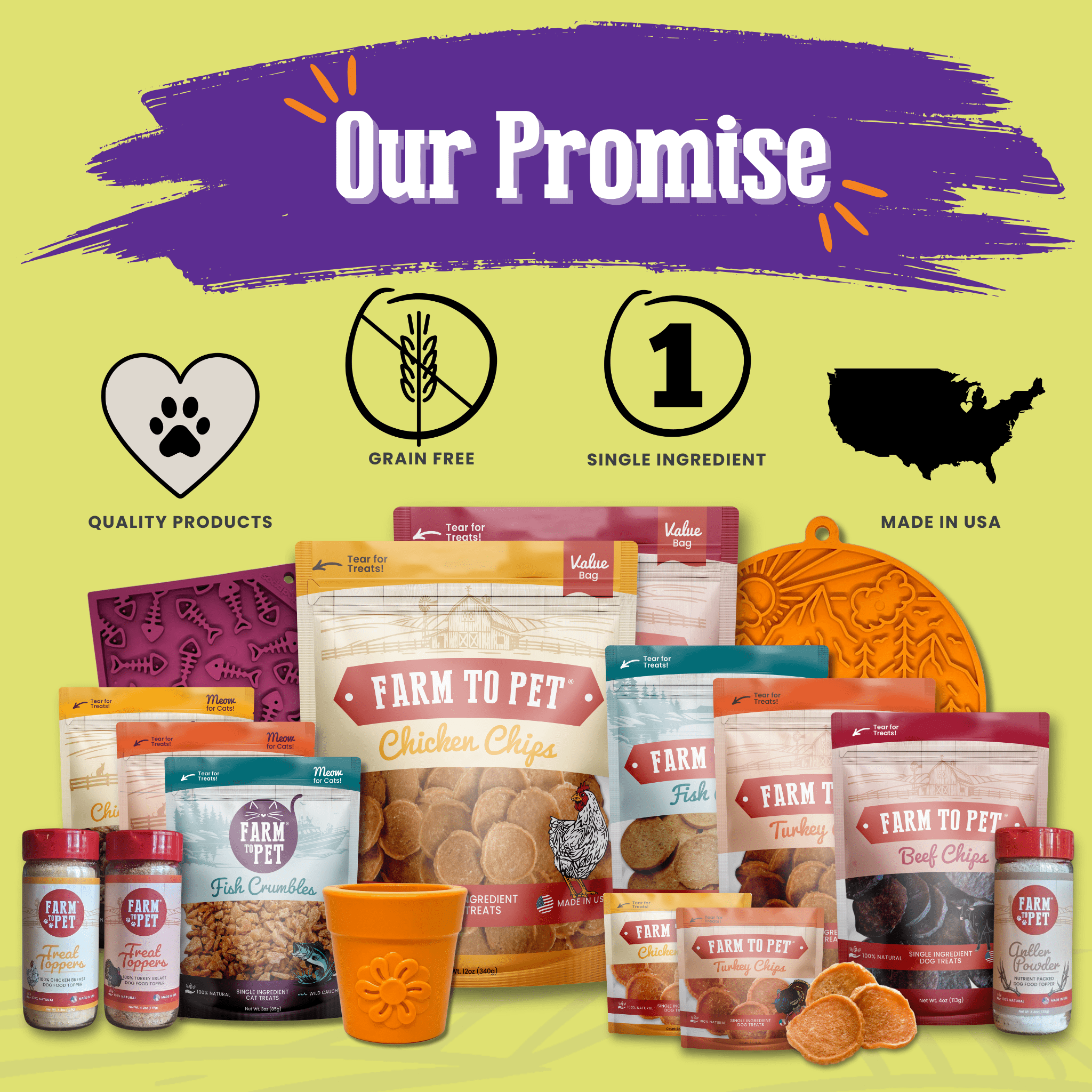 Farm To Pet Pet Treat Molds