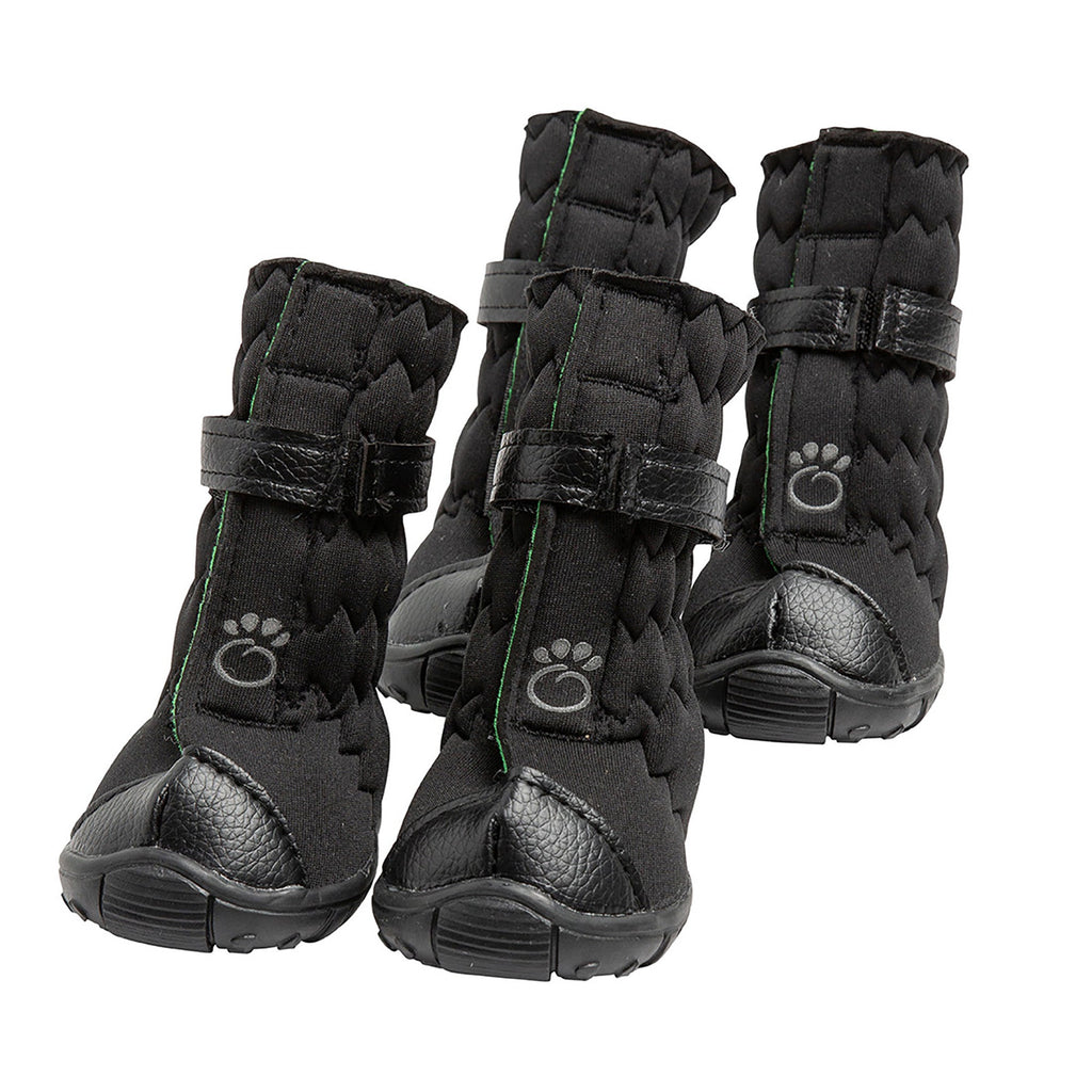 GF PET® Elasto-Fit Dog Boots - Black