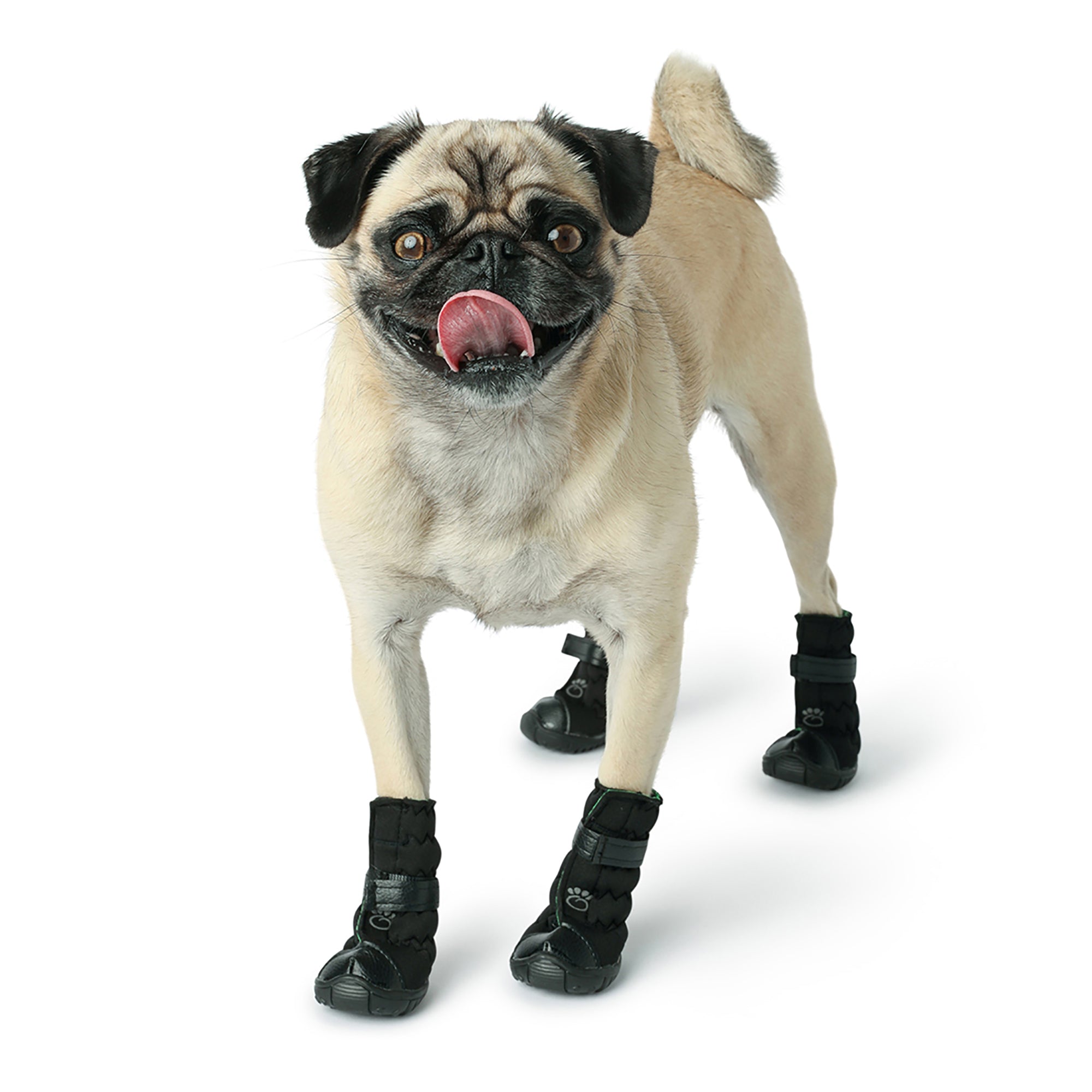 GF PET® Elasto-Fit Dog Boots - Black