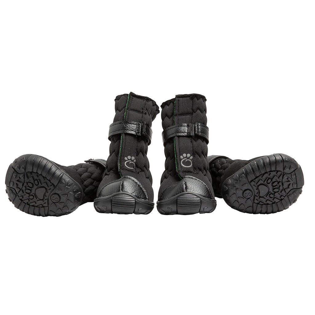 GF PET® Elasto-Fit Dog Boots - Black