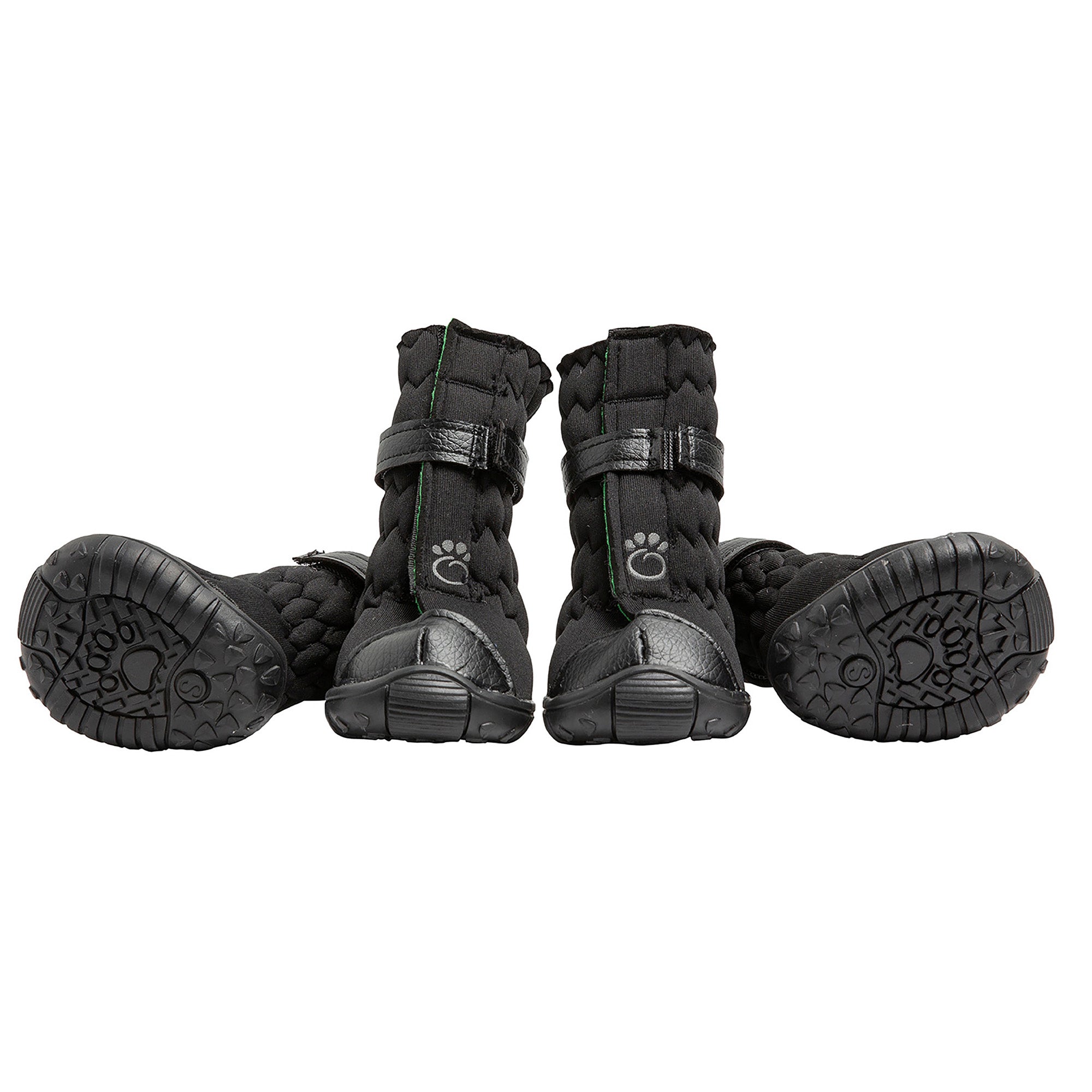 GF PET® Elasto-Fit Dog Boots - Black