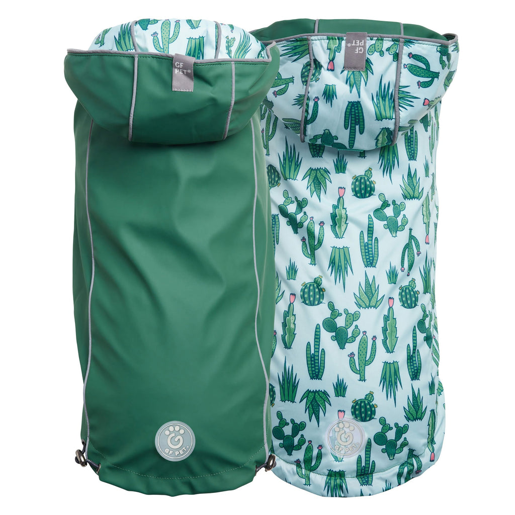 GF PET® Reversible Elasto-Fit Raincoat - Green/Green