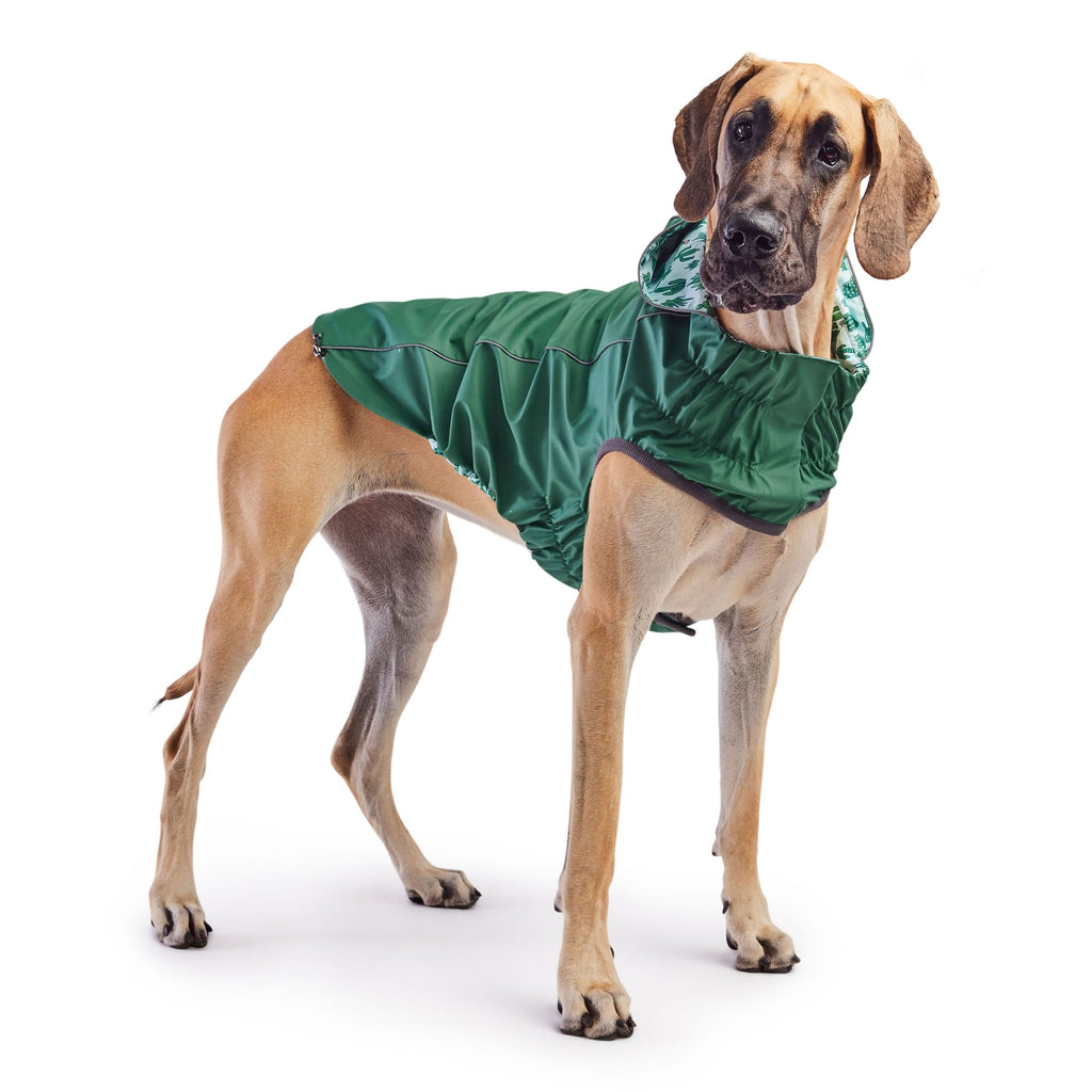 GF PET® Reversible Elasto-Fit Raincoat - Green/Green