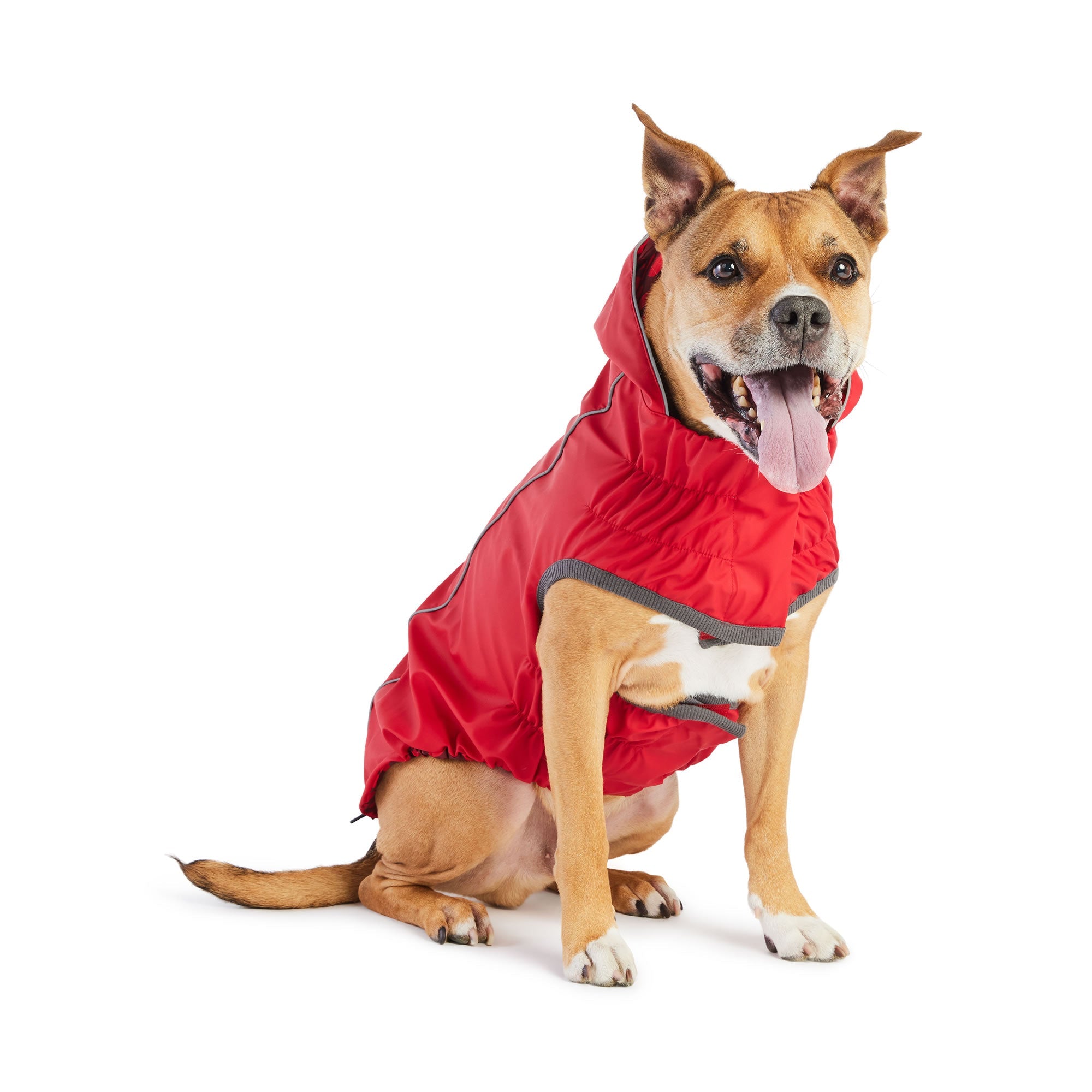GF PET® Reversible Elasto-Fit Raincoat - Red/Red