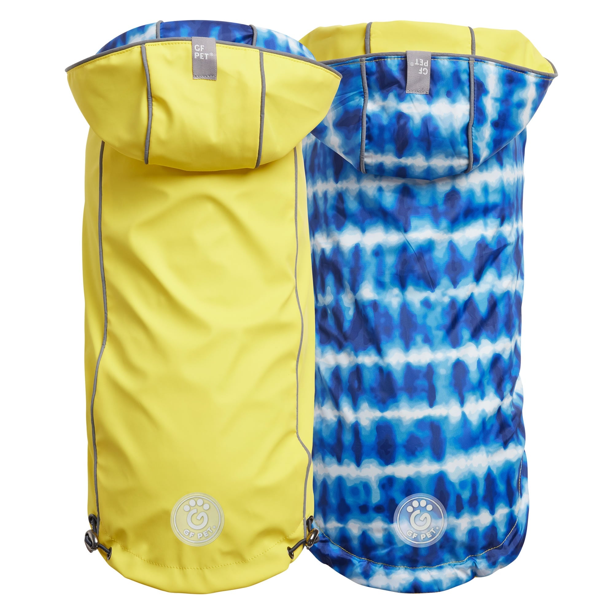GF PET® Reversible Elasto-Fit Raincoat - Yellow/Blue