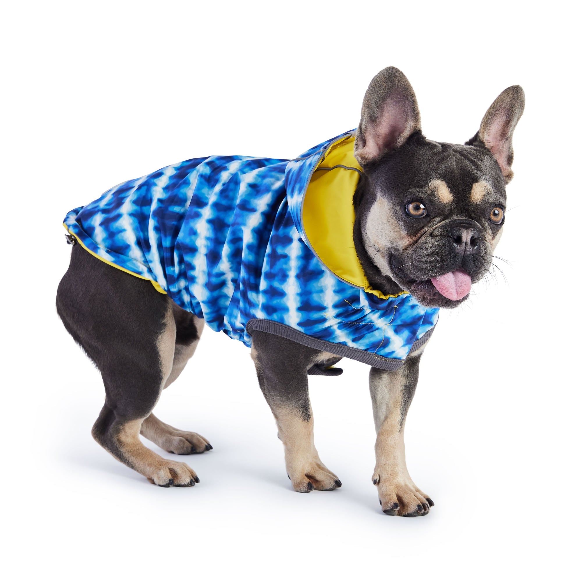 GF PET® Reversible Elasto-Fit Raincoat - Yellow/Blue