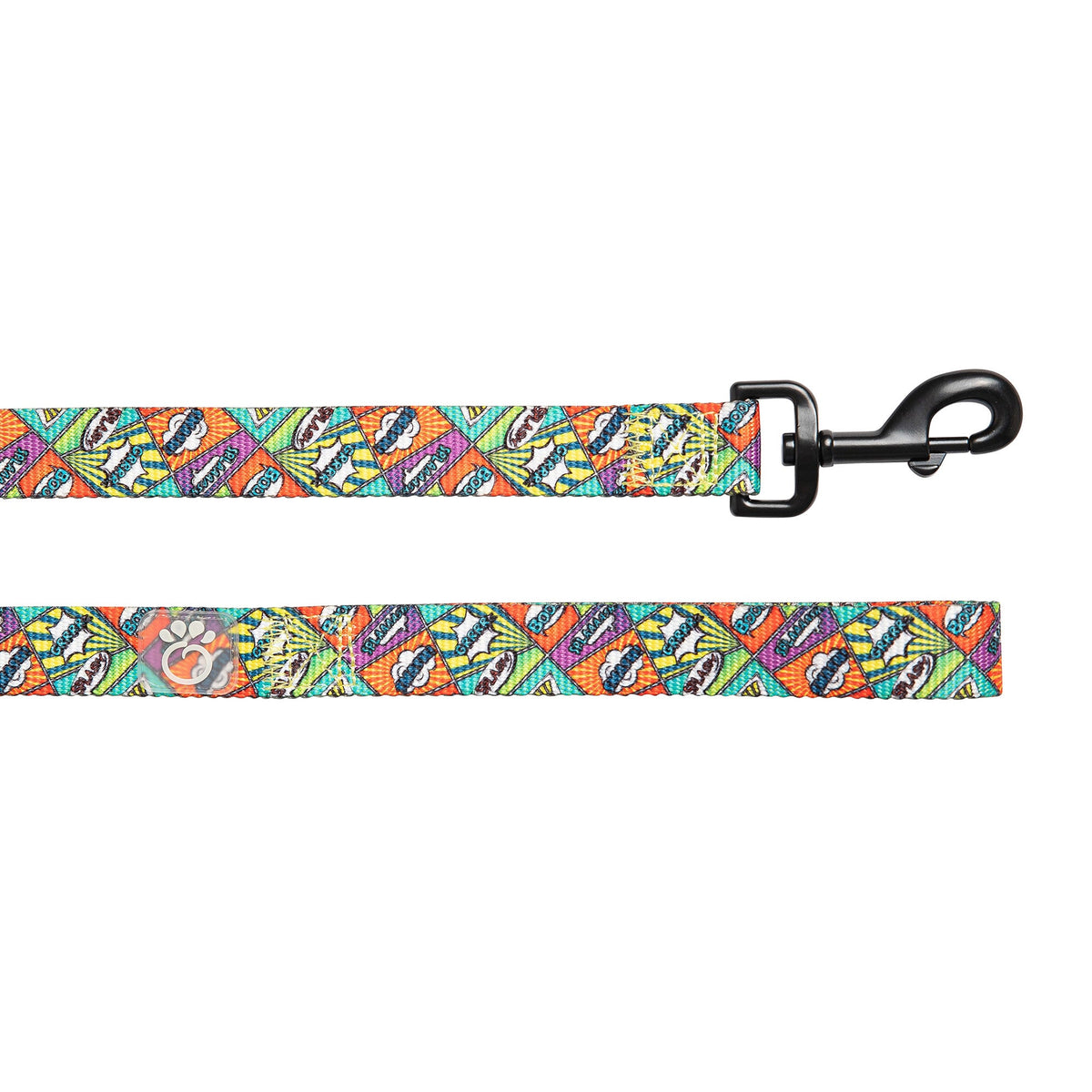 The GF PET® Printed Leash - Comic Book